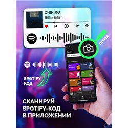 Брелок spotify Billie Eilish - CHIHIRO