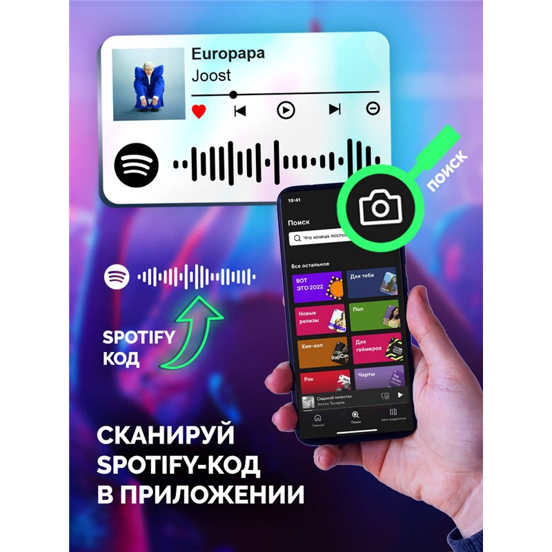 Spotify Брелок Joost - Europapa