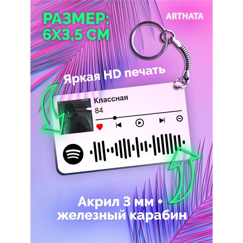 Spotify Брелок 84 - Классная