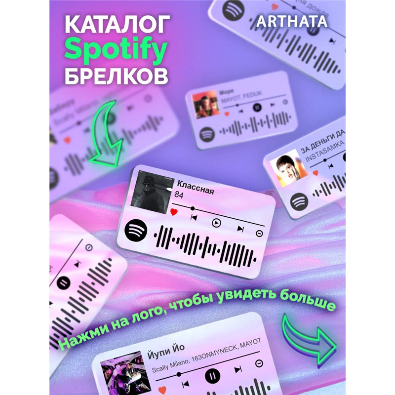 Spotify Брелок 84 - Классная