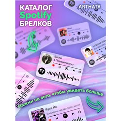 Брелок spotify 4 позиции бруно - Весна
