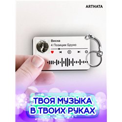 Брелок spotify 4 позиции бруно - Весна