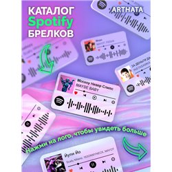 Спотифай Брелок MAYBE BABY - Москоу Невер Слипс