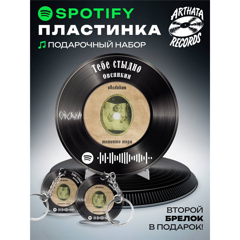 Спотифай постер Овсянкин, spotify брелок Овсянкин-Тебестыдно