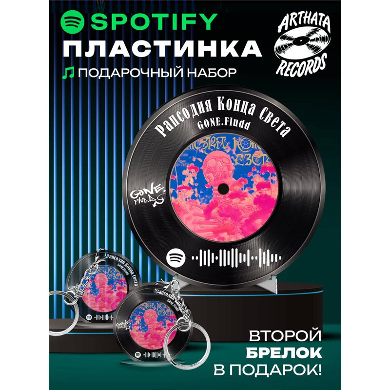 Постер GONE fludd, брелок GONE fludd - рапсодия конца света