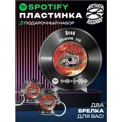 Постер ЛСП PHARAOH, брелоки спотифай ЛСП PHARAOH - Неон