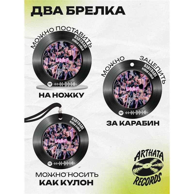 Постер Мэйби Бэйби, брелоки спотифай Мэйби Бэйби - babybars