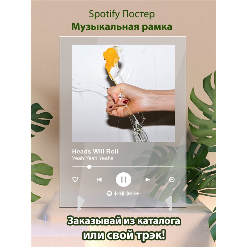 Heads Will Roll - Yeah Yeah Yeahs - постер Spotify