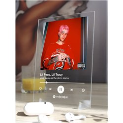 Lil Peep, Lil Tracy - walk away as the door slams - постер Spotify
