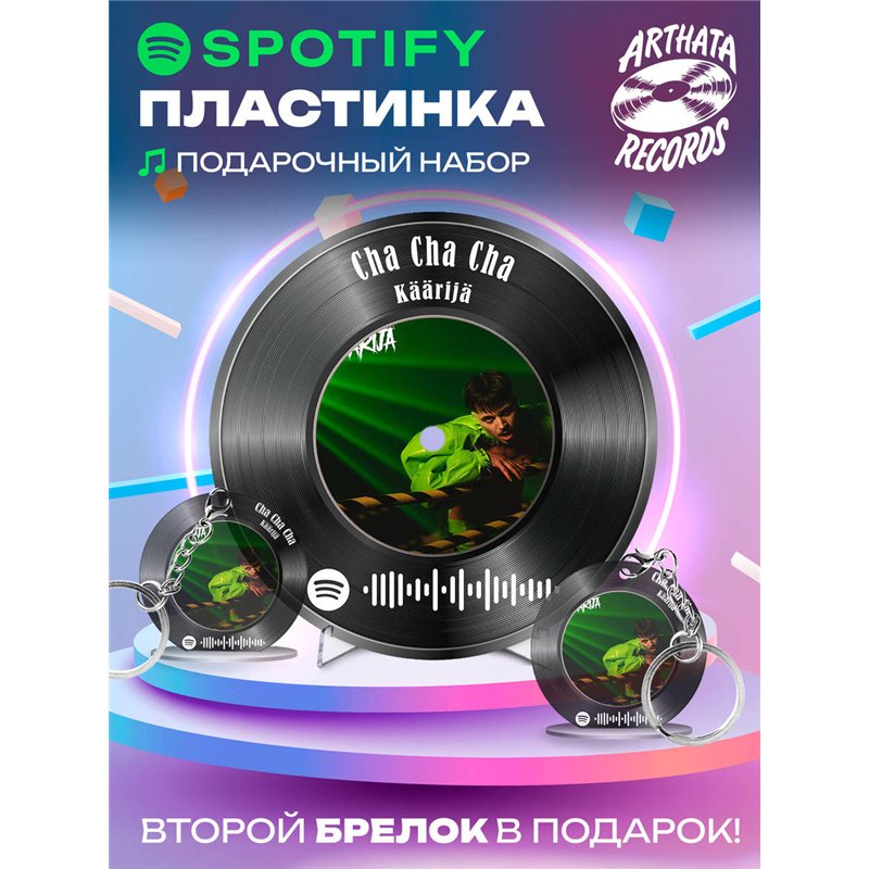 Постер Kaarija, брелоки спотифай Kaarija - Cha Cha Cha