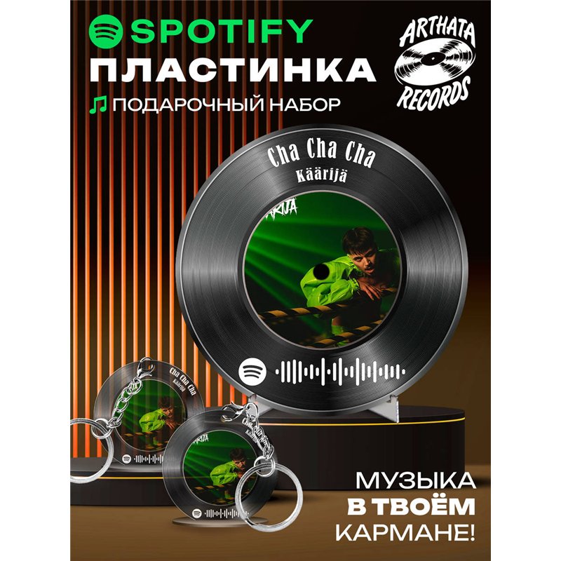 Постер Kaarija, брелоки спотифай Kaarija - Cha Cha Cha