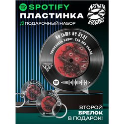 Spotify постер и брелок Три дня дождя - больше не буду