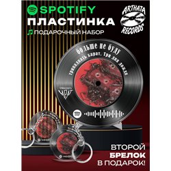 Spotify постер и брелок Три дня дождя - больше не буду