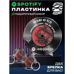Spotify постер и брелок Три дня дождя - больше не буду
