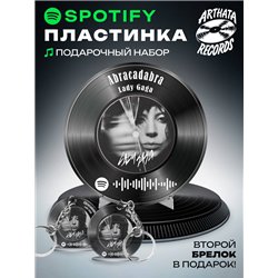 Постер спотифай Lady Gaga, брелок Lady Gaga - Abracadabra