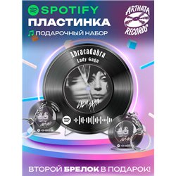 Постер спотифай Lady Gaga, брелок Lady Gaga - Abracadabra