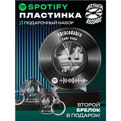 Постер спотифай Lady Gaga, брелок Lady Gaga - Abracadabra