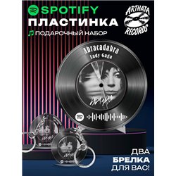 Постер спотифай Lady Gaga, брелок Lady Gaga - Abracadabra
