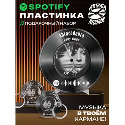 Постер спотифай Lady Gaga, брелок Lady Gaga - Abracadabra