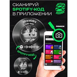 Постер спотифай Lady Gaga, брелок Lady Gaga - Abracadabra