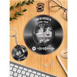 Постер спотифай Lady Gaga, брелок Lady Gaga - Abracadabra