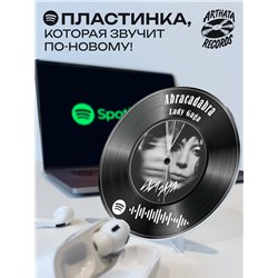 Постер спотифай Lady Gaga, брелок Lady Gaga - Abracadabra