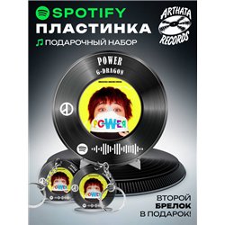 Спотифай постер G-DRAGON, брелоки G-DRAGON - POWER