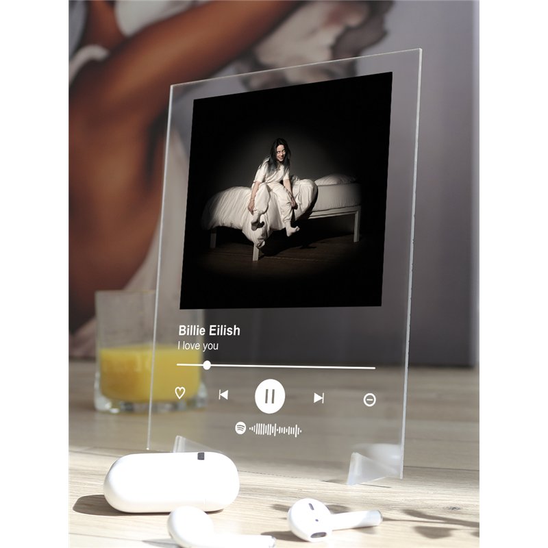 Billie Eilish- I love you - постер Spotify
