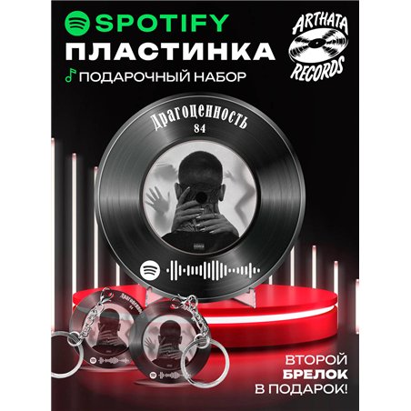 Постер 84, брелок спотифай 84 - Драгоценность