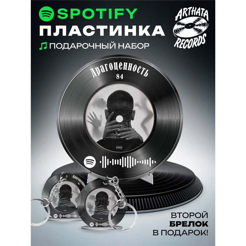 Постер 84, брелок спотифай 84 - Драгоценность