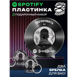 Постер 84, брелок спотифай 84 - Драгоценность
