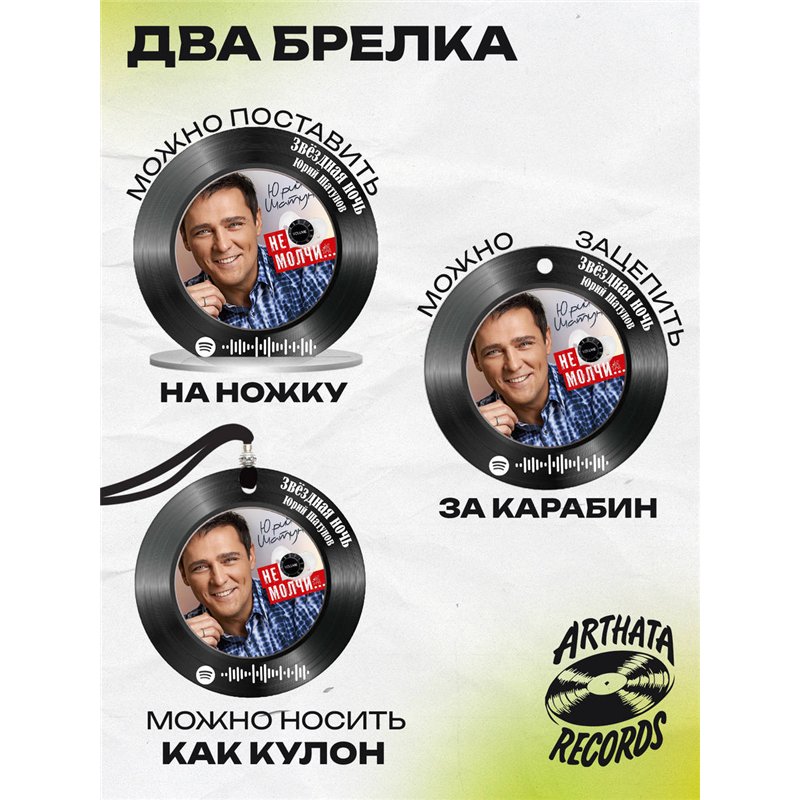 Постер Юрий Шатунов, брелоки Юрий Шатунов - Звездная ночь