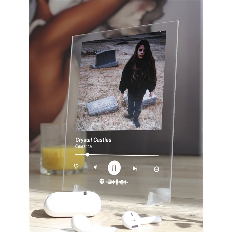 Crystal Castles - Celestica - постер Spotify