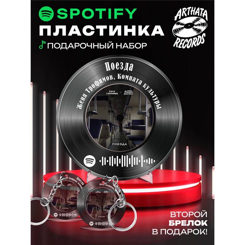 Постер и брелок ЖЕНЯ ТРОФИМОВ КОМНАТА КУЛЬТУРЫ - Поезда