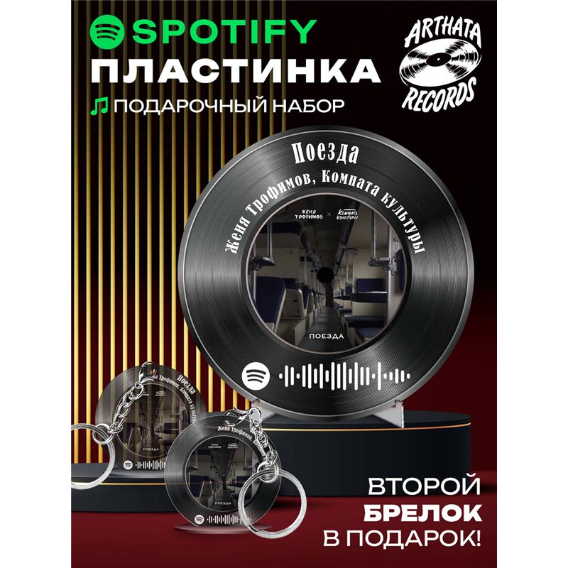 Постер и брелок ЖЕНЯ ТРОФИМОВ КОМНАТА КУЛЬТУРЫ - Поезда