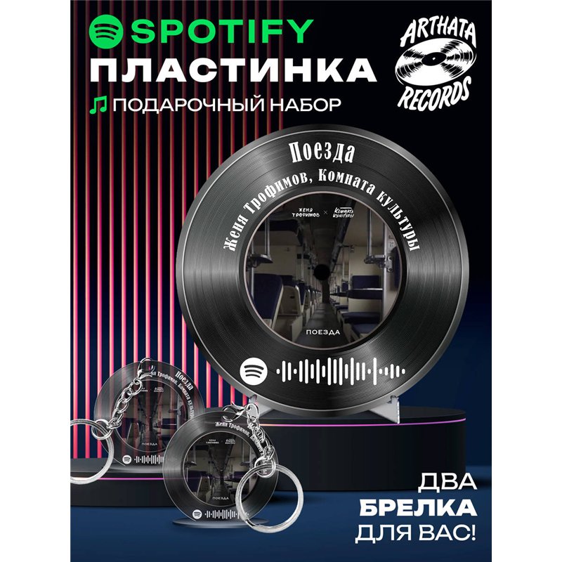 Постер и брелок ЖЕНЯ ТРОФИМОВ КОМНАТА КУЛЬТУРЫ - Поезда
