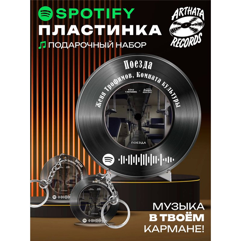 Постер и брелок ЖЕНЯ ТРОФИМОВ КОМНАТА КУЛЬТУРЫ - Поезда