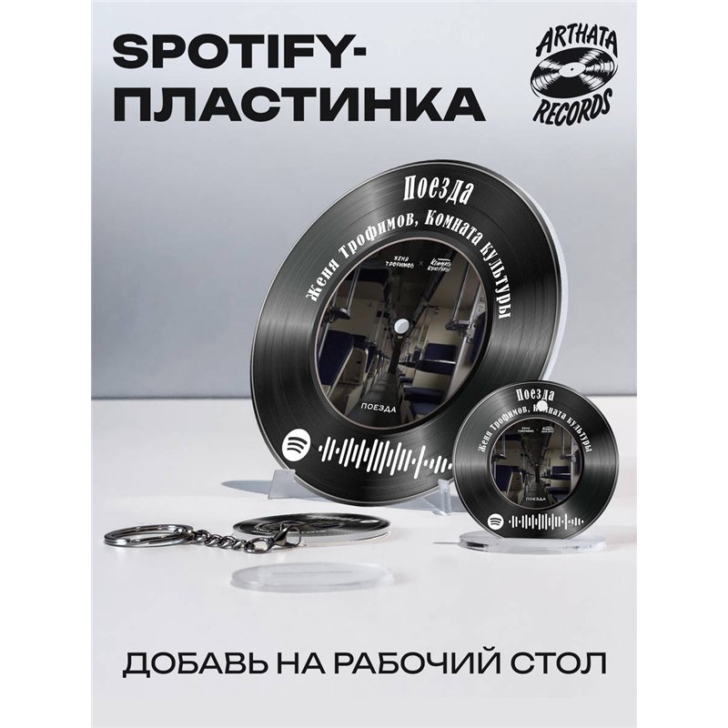 Постер и брелок ЖЕНЯ ТРОФИМОВ КОМНАТА КУЛЬТУРЫ - Поезда