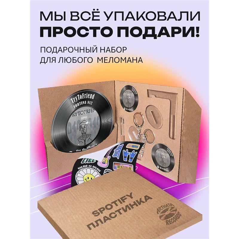 Спотифай постер FORTUNA 812 брелок FORTUNA 812 - TryToFriend