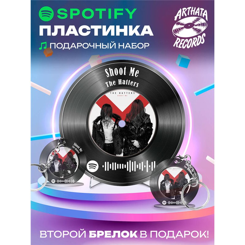 Постер The Hatters, спотифай брелоки The Hatters - Shoot me