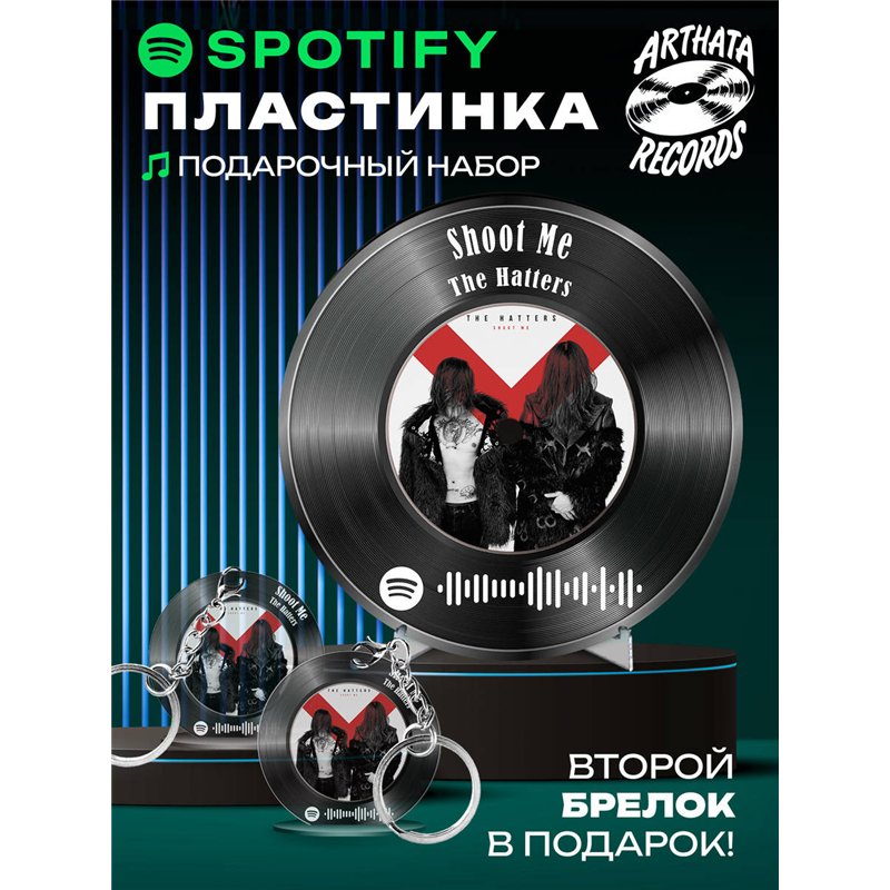 Постер The Hatters, спотифай брелоки The Hatters - Shoot me