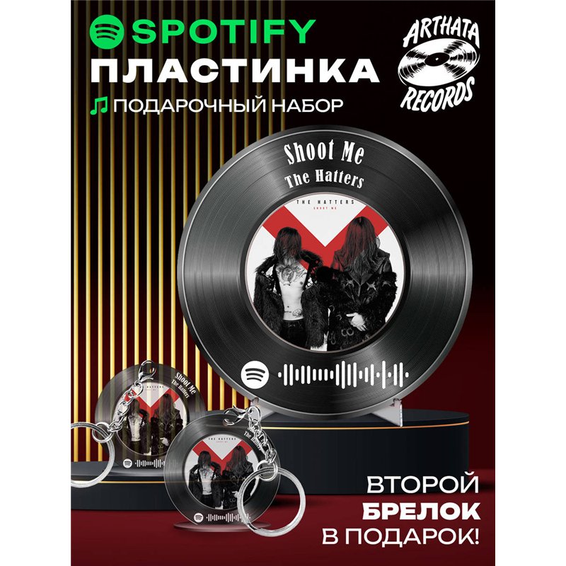 Постер The Hatters, спотифай брелоки The Hatters - Shoot me