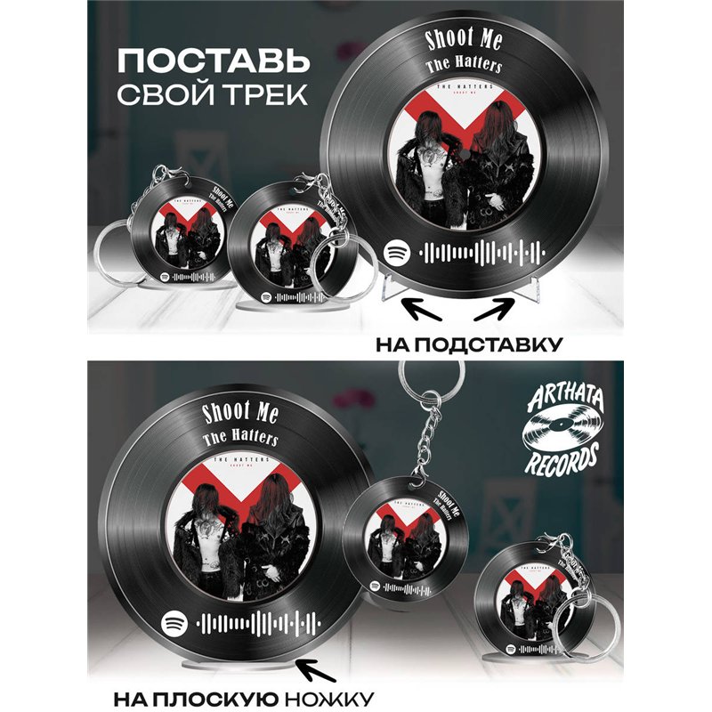 Постер The Hatters, спотифай брелоки The Hatters - Shoot me
