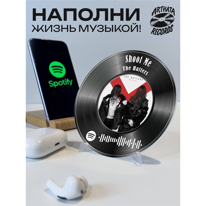 Постер The Hatters, спотифай брелоки The Hatters - Shoot me