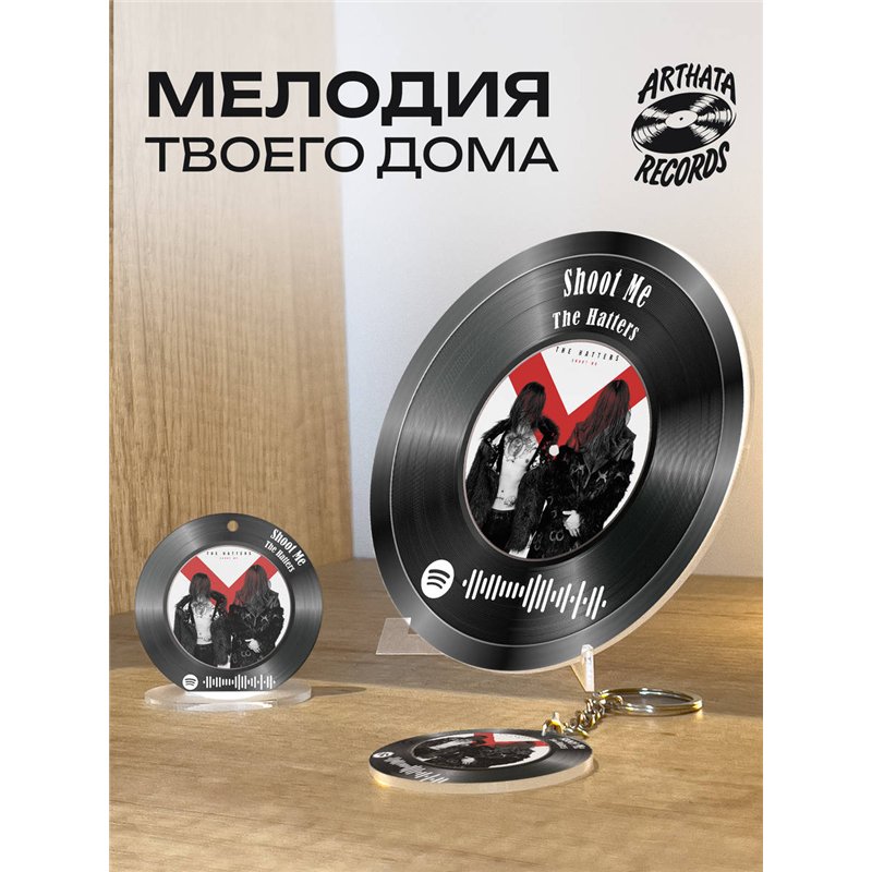 Постер The Hatters, спотифай брелоки The Hatters - Shoot me