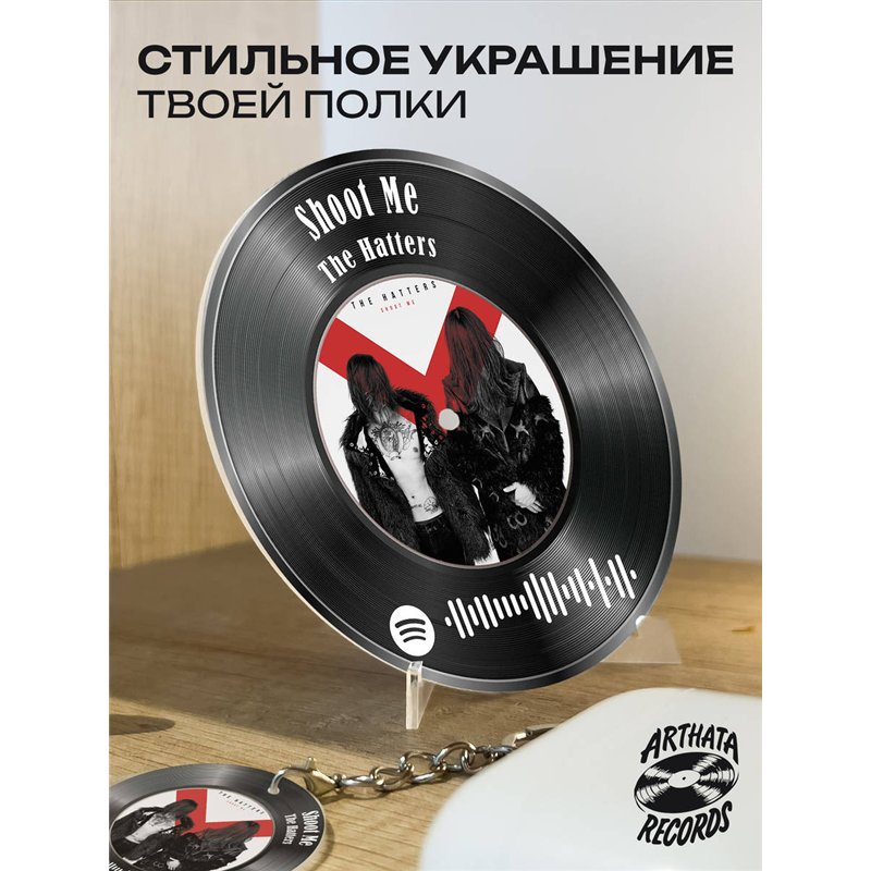 Постер The Hatters, спотифай брелоки The Hatters - Shoot me