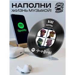 Spotify постер Gorillaz, брелок Gorillaz - DARE