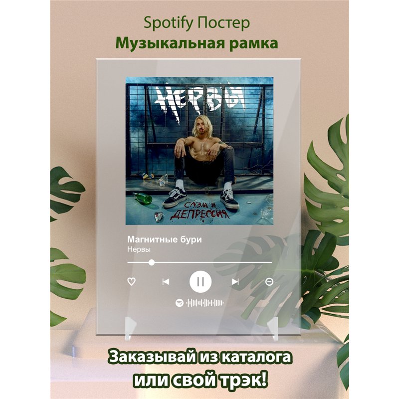 Нервы - Магнитные бури - постер Spotify