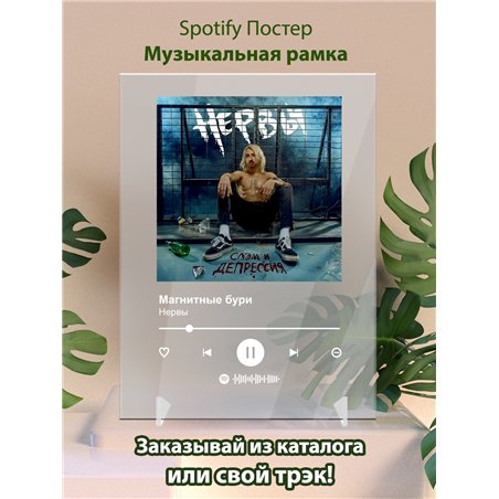 Нервы - Магнитные бури - постер Spotify