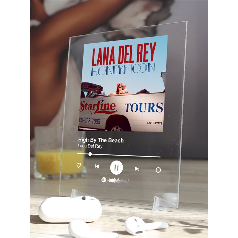 Lana Del Rey - High By The Beach - постер Spotify